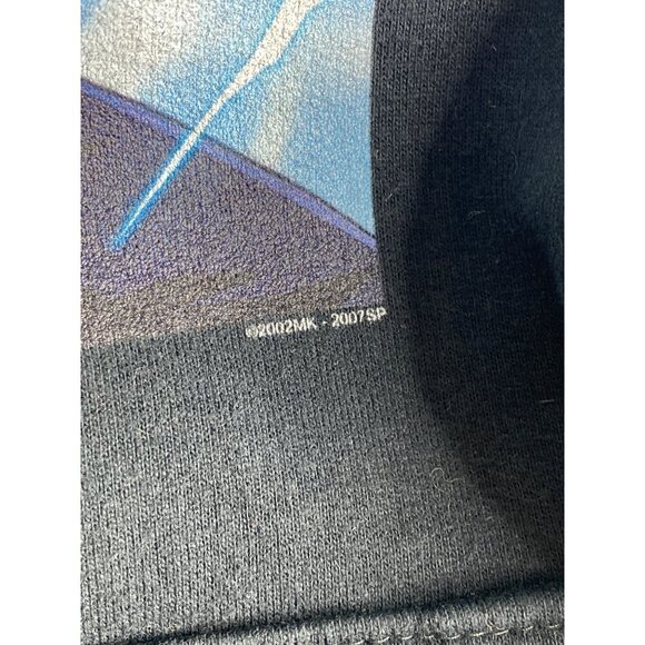 Y2K NARUTO MEN'S SHIPPUDEN 3 PANELS AND KANJI PULLOVER SWEATSHIRT HOODIE SZ S - Picture 4 of 6